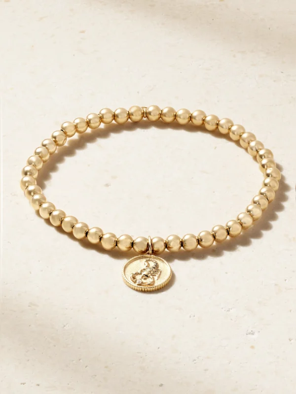Sydney Evan Scorpio 14-karat Gold Diamond Bracelet