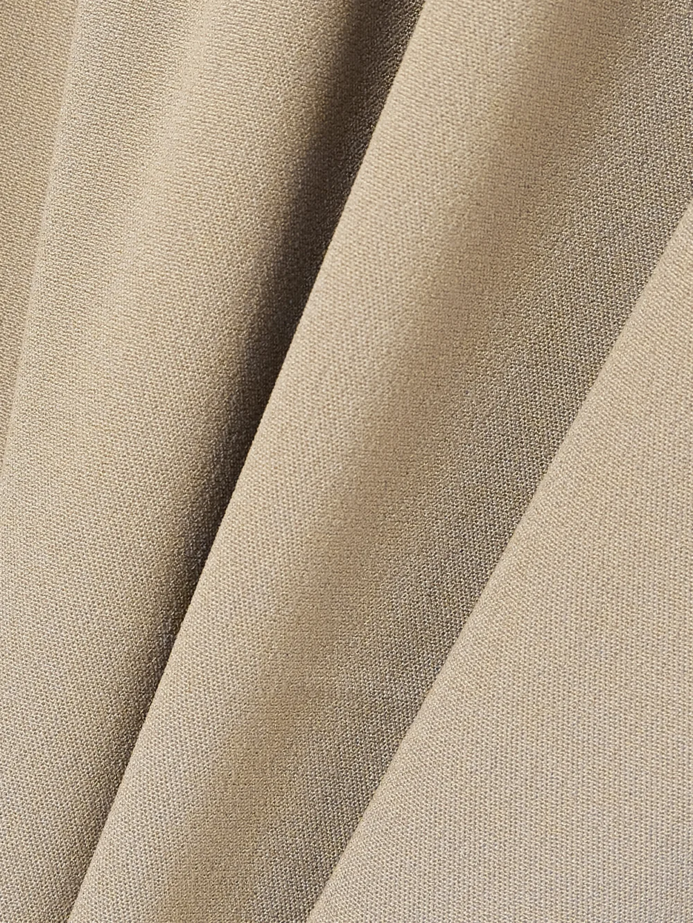 Close-up detail of the Taller Marmo Berlin Fringed Crepe Gown