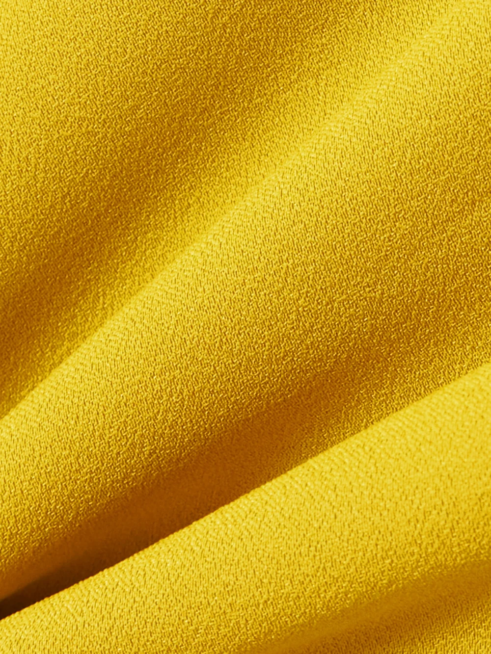 Close-up detail of the Taller Marmo Carrington Cape-effect Crepe Midi Dress