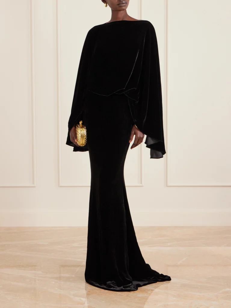 Taller Marmo Musidora Velvet Gown