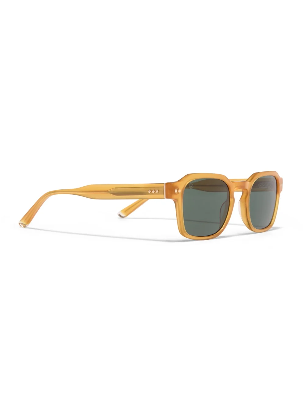 Taylor Morris Aldgate Sunglasses in Honey / Green, view 3