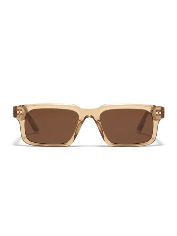Taylor Morris Angel Sunglasses in Champagne Crystal / Brown