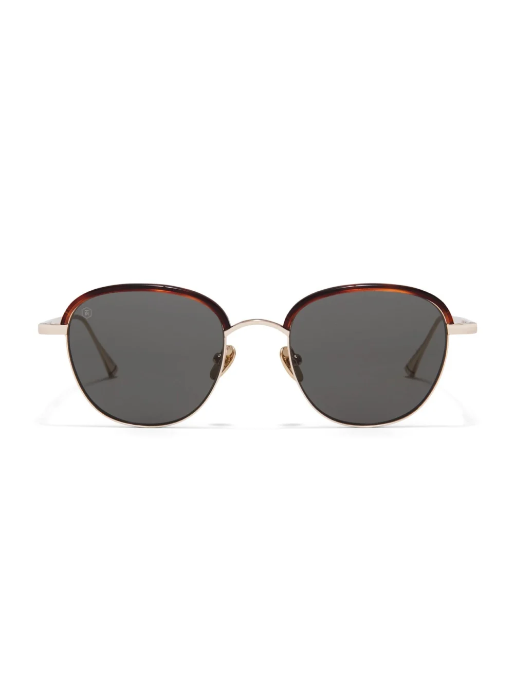 Taylor Morris Beaufort Sunglasses in Brown Tort / Green
