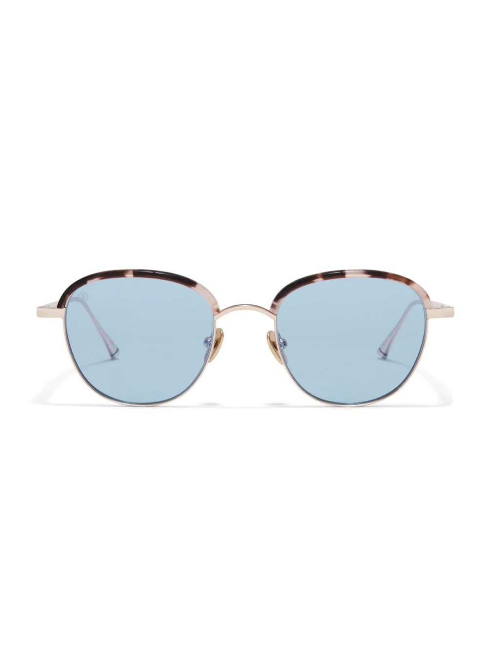 Taylor Morris Beaufort Sunglasses in Pink Havana / Blue Tint