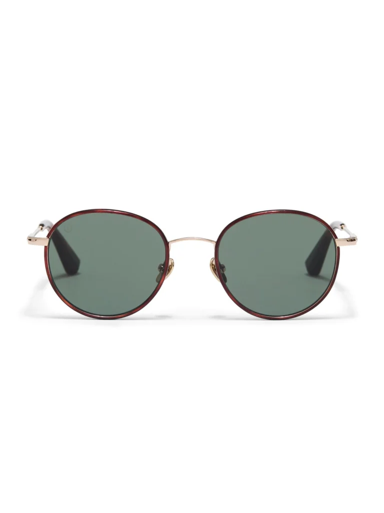Taylor Morris Bonchurch Sunglasses in Brown / Green