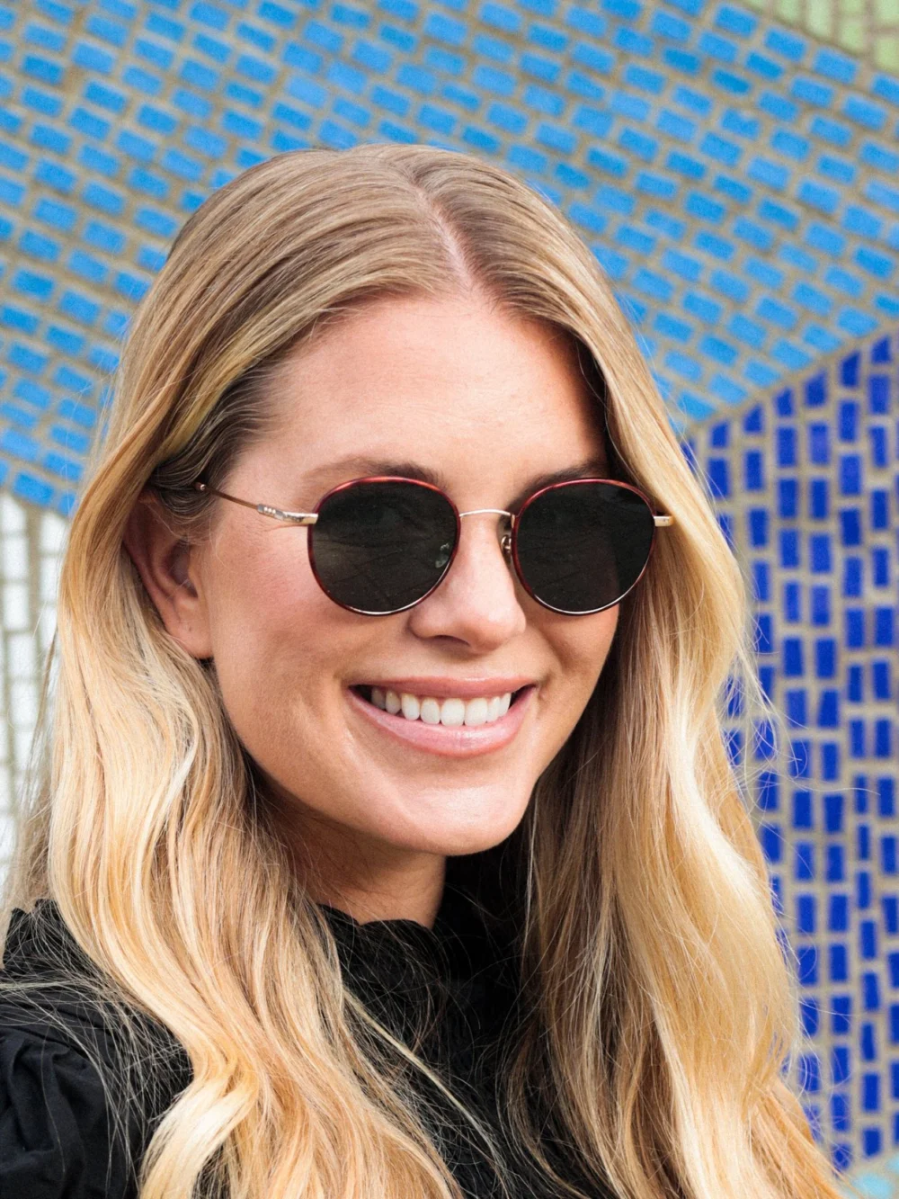 Taylor Morris Bonchurch Sunglasses in Brown / Green, view 2