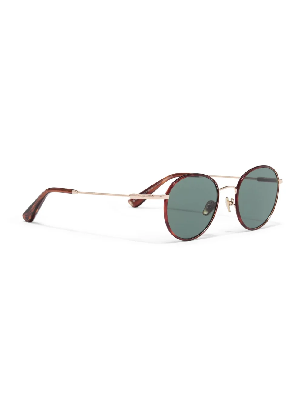 Taylor Morris Bonchurch Sunglasses in Brown / Green, view 3