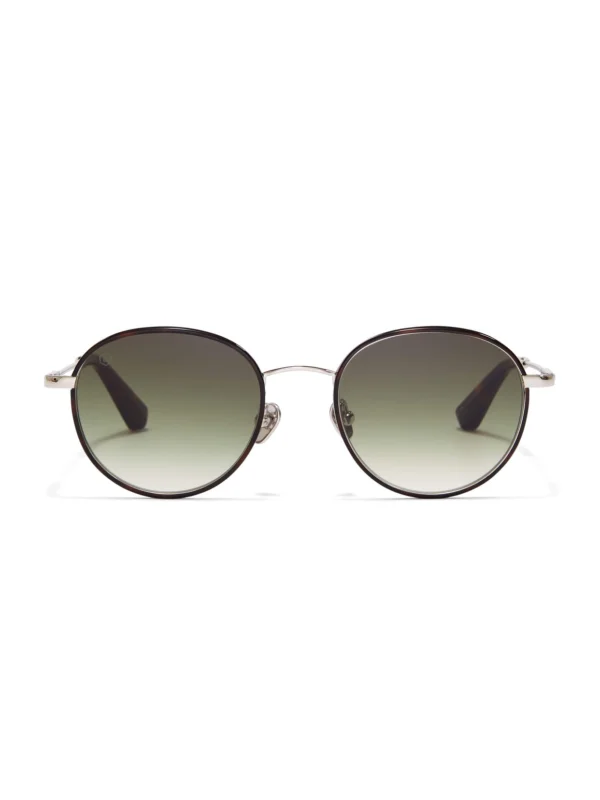 Taylor Morris Bonchurch Sunglasses in Tawny / Green Gradient