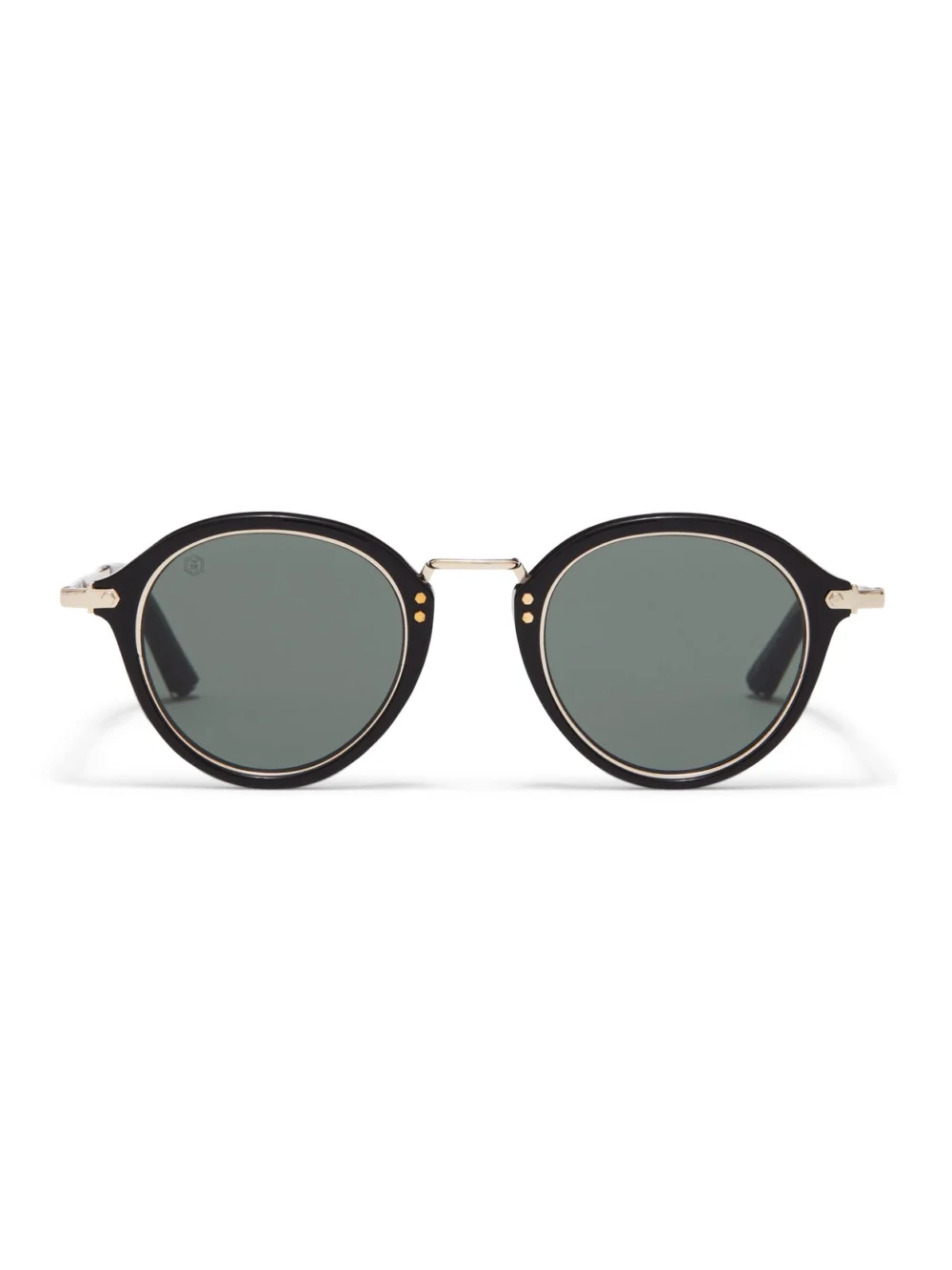 Taylor Morris Castle Sunglasses in Black / Green