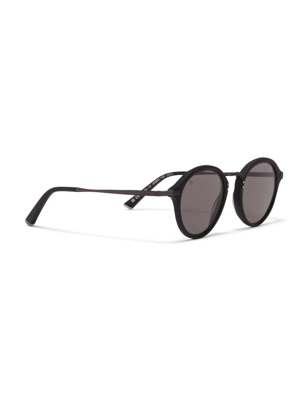 Taylor Morris Castle Sunglasses in Black / Grey, view 3