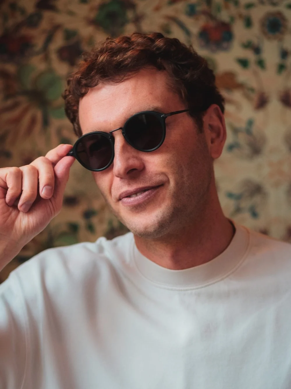 Taylor Morris Castle Sunglasses in Black / Grey, view 5