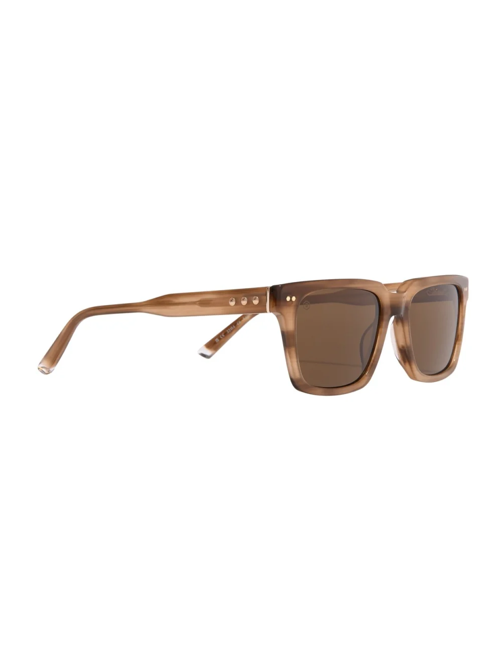 Taylor Morris Dalston Sunglasses in Brown / Brown, view 3