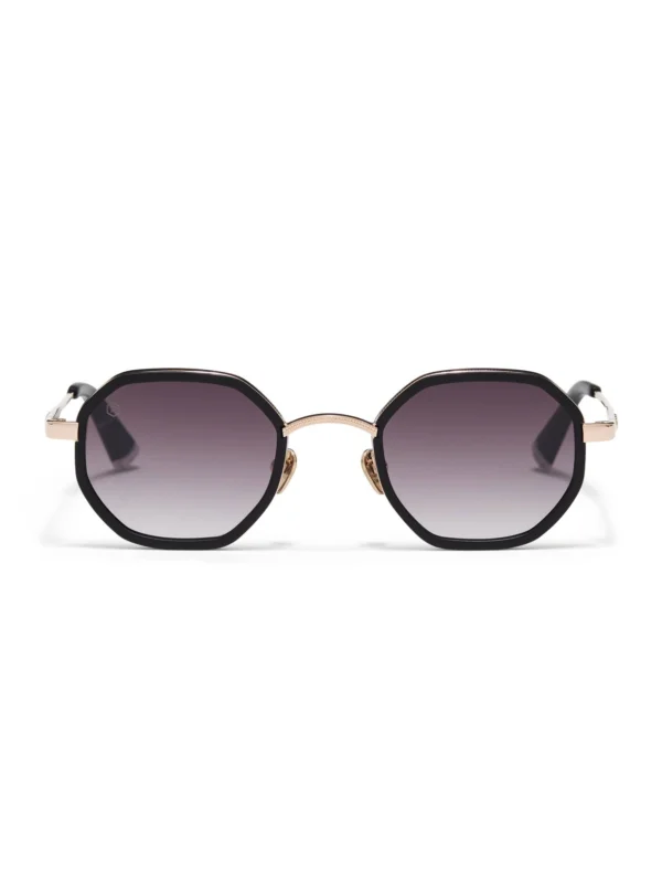 Taylor Morris Devonshire Sunglasses in Black / Grey Gradient