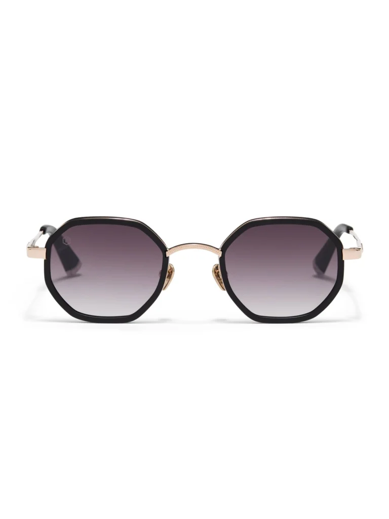 Taylor Morris Devonshire Sunglasses in Black / Grey Gradient