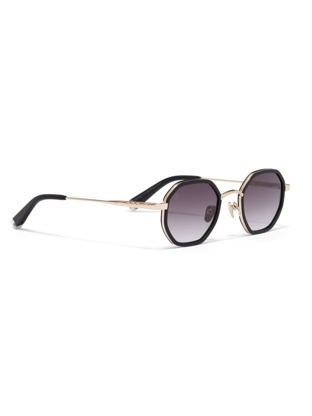 Taylor Morris Devonshire Sunglasses in Black / Grey Gradient, view 3