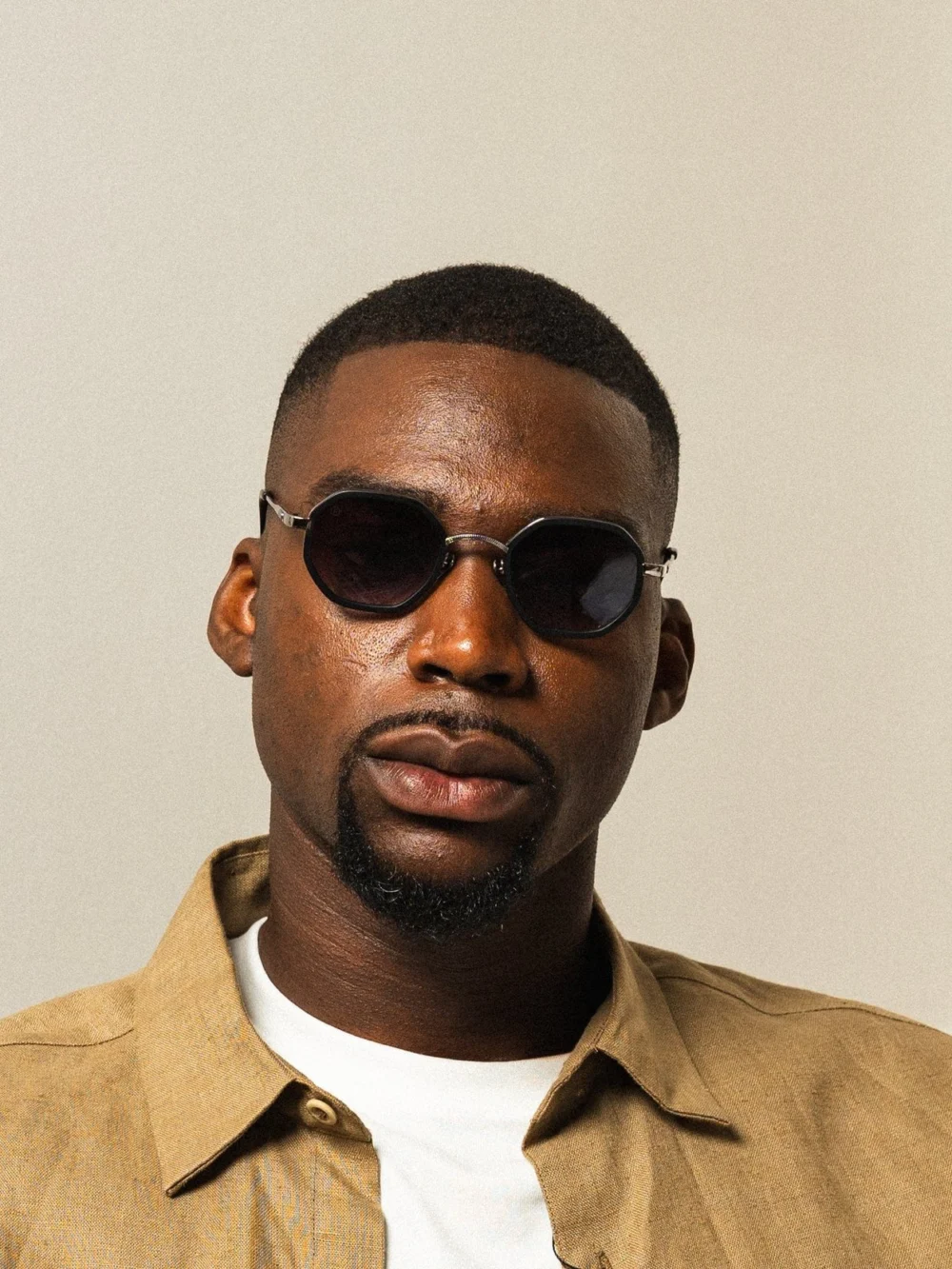 Taylor Morris Devonshire Sunglasses in Black / Gunmetal, view 2