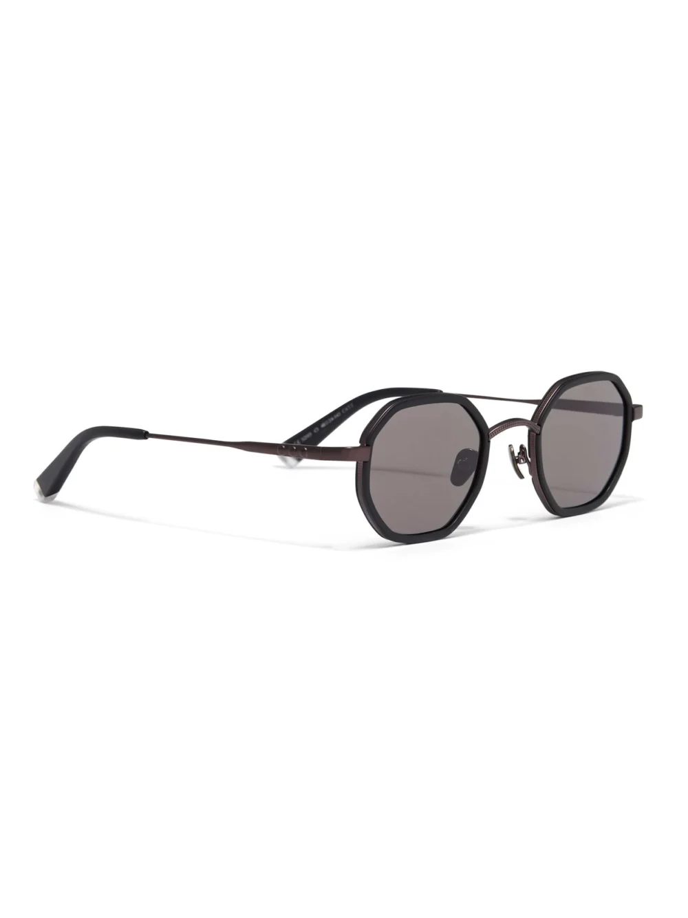 Taylor Morris Devonshire Sunglasses in Black / Gunmetal, view 3