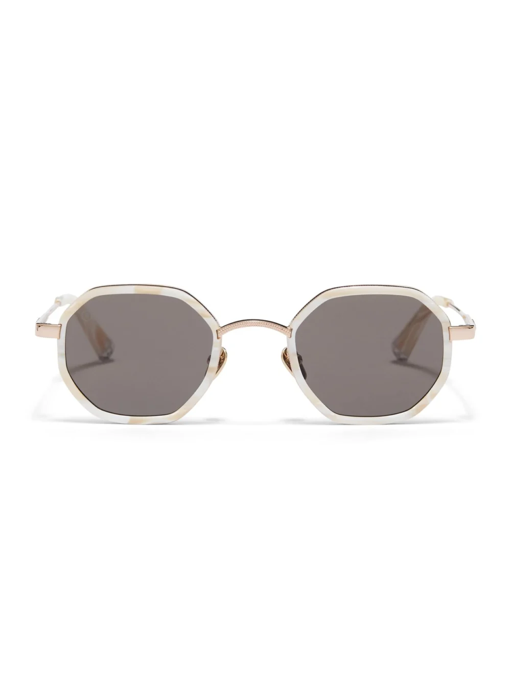 Taylor Morris Devonshire Sunglasses in Ivory / Gold