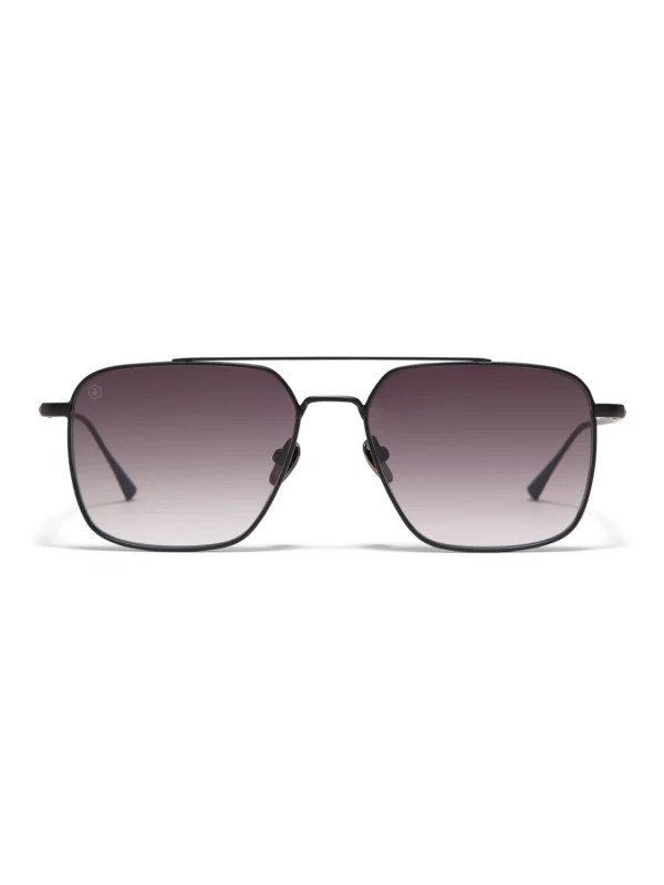 Taylor Morris Draycott Sunglasses in Matte Black / Gunmetal