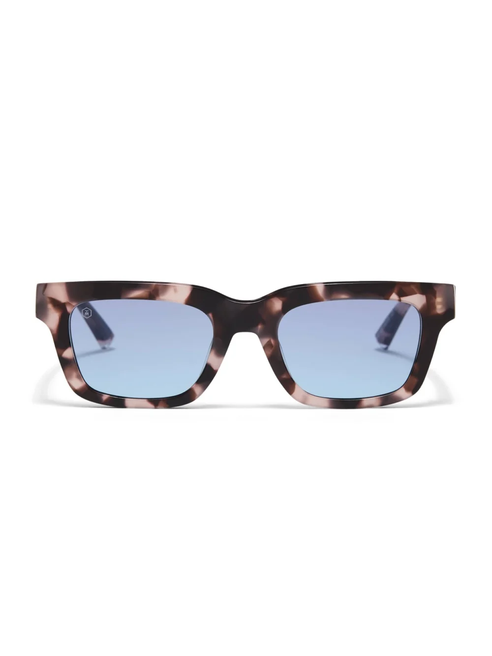 Taylor Morris Earl Sunglasses in Rose Havana / Blue