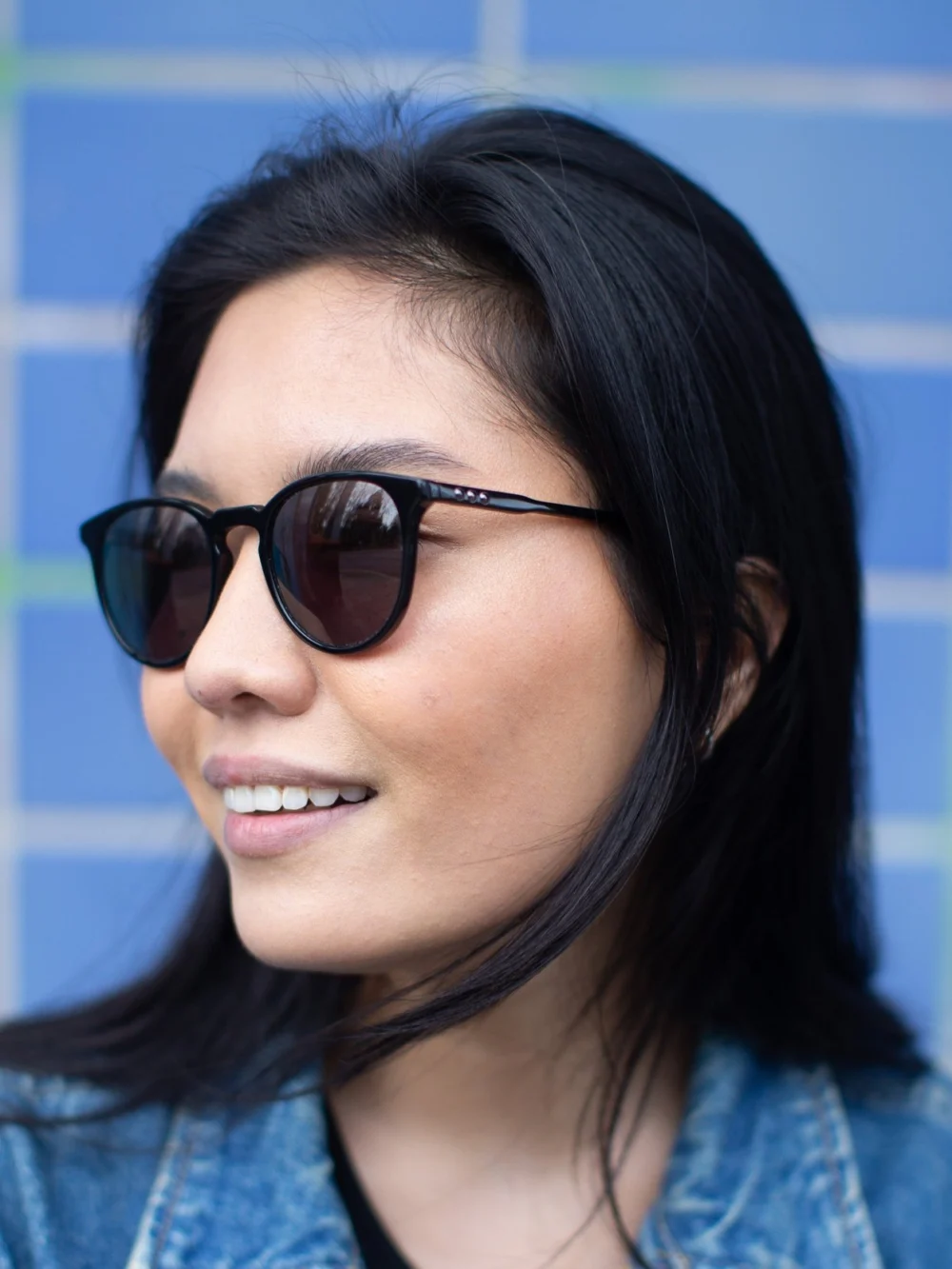 Taylor Morris George Arthur II Sunglasses in Black / Grey Polarised, view 3