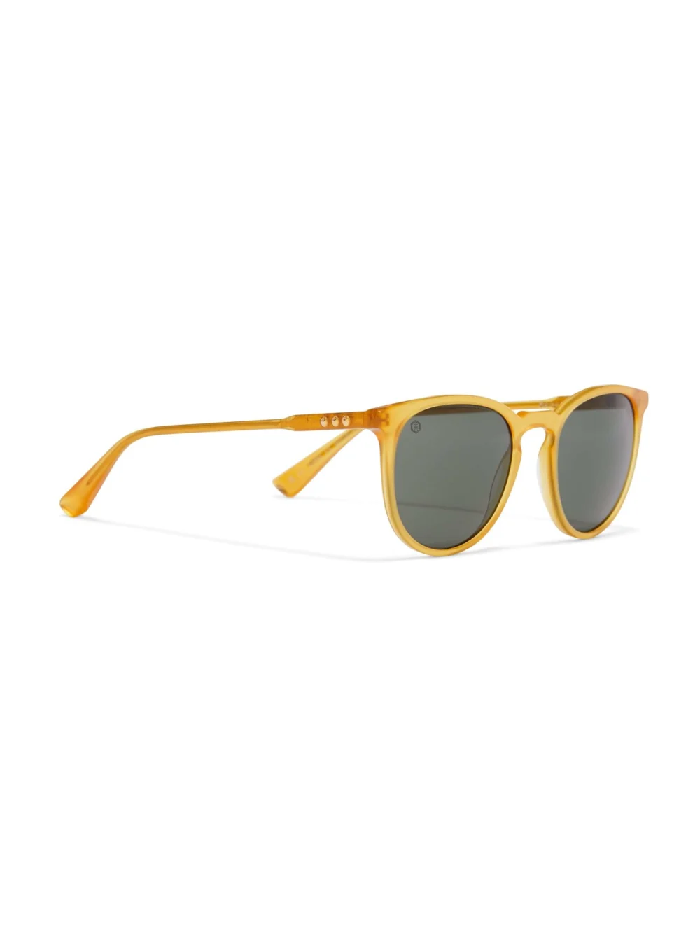 Taylor Morris George Arthur II Sunglasses in Honey / Polarised Green, view 3