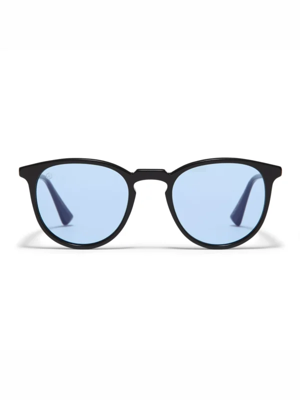 Taylor Morris George Arthur Sunglasses in Black / Blue