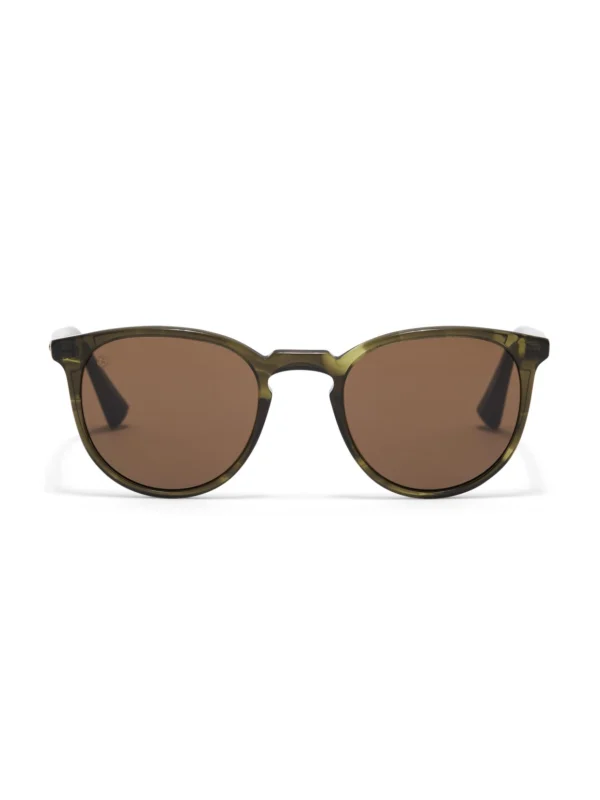 Taylor Morris George Arthur Sunglasses in Green / Brown