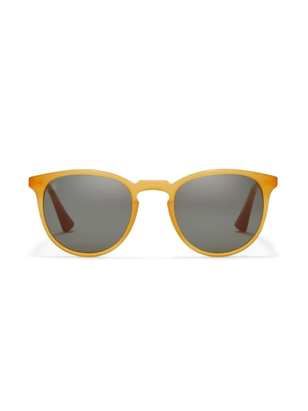 Taylor Morris George Arthur Sunglasses in Honey / Green