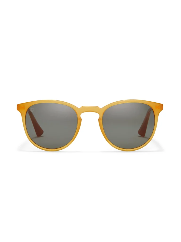 Taylor Morris George Arthur Sunglasses in Honey / Green