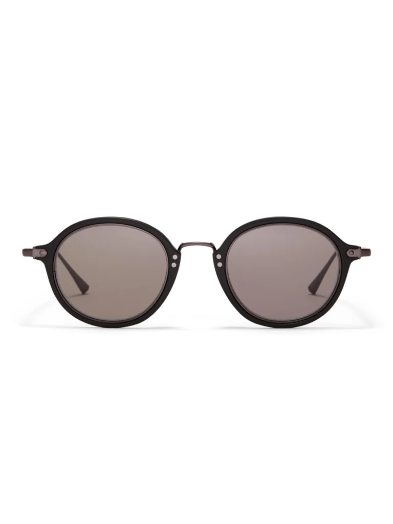 Taylor Morris Golborne Sunglasses in Matte Black / Grey