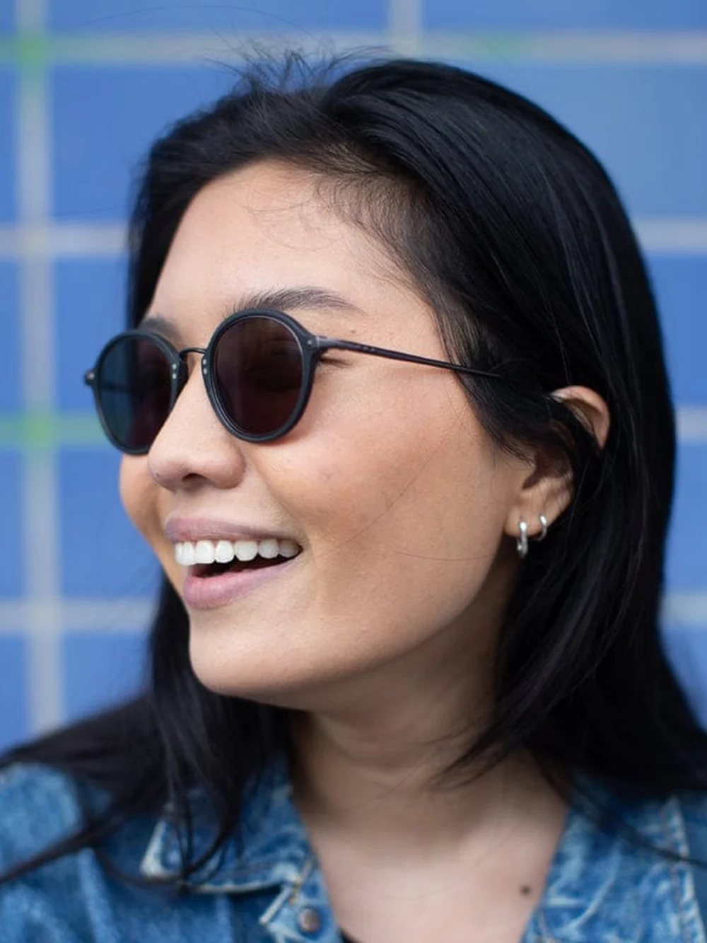 Taylor Morris Golborne Sunglasses in Matte Black / Grey, view 4