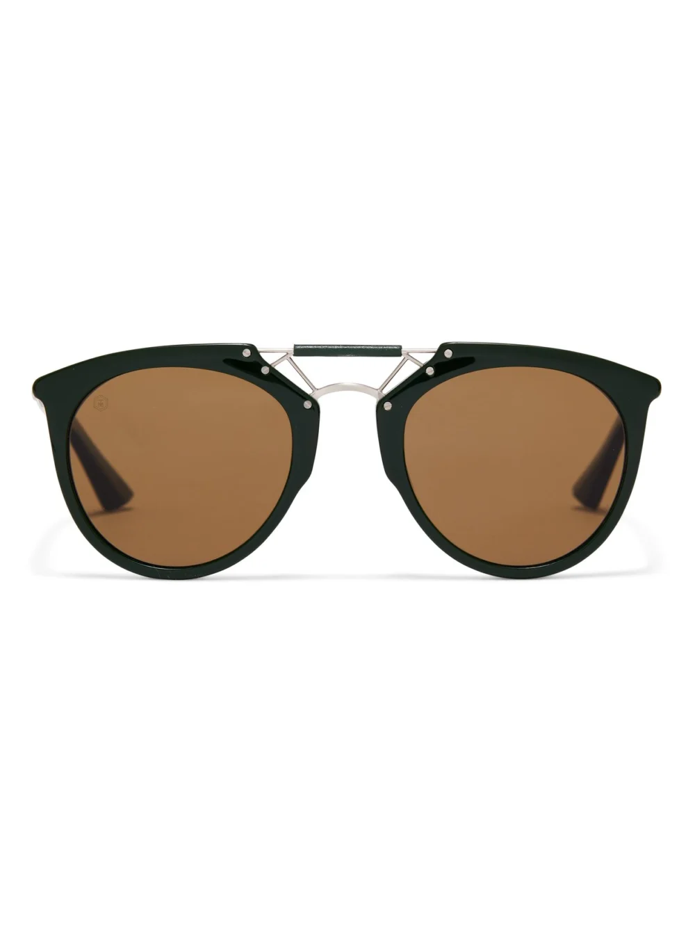 Taylor Morris H. F.S. Sunglasses in British Racing Green / Brown
