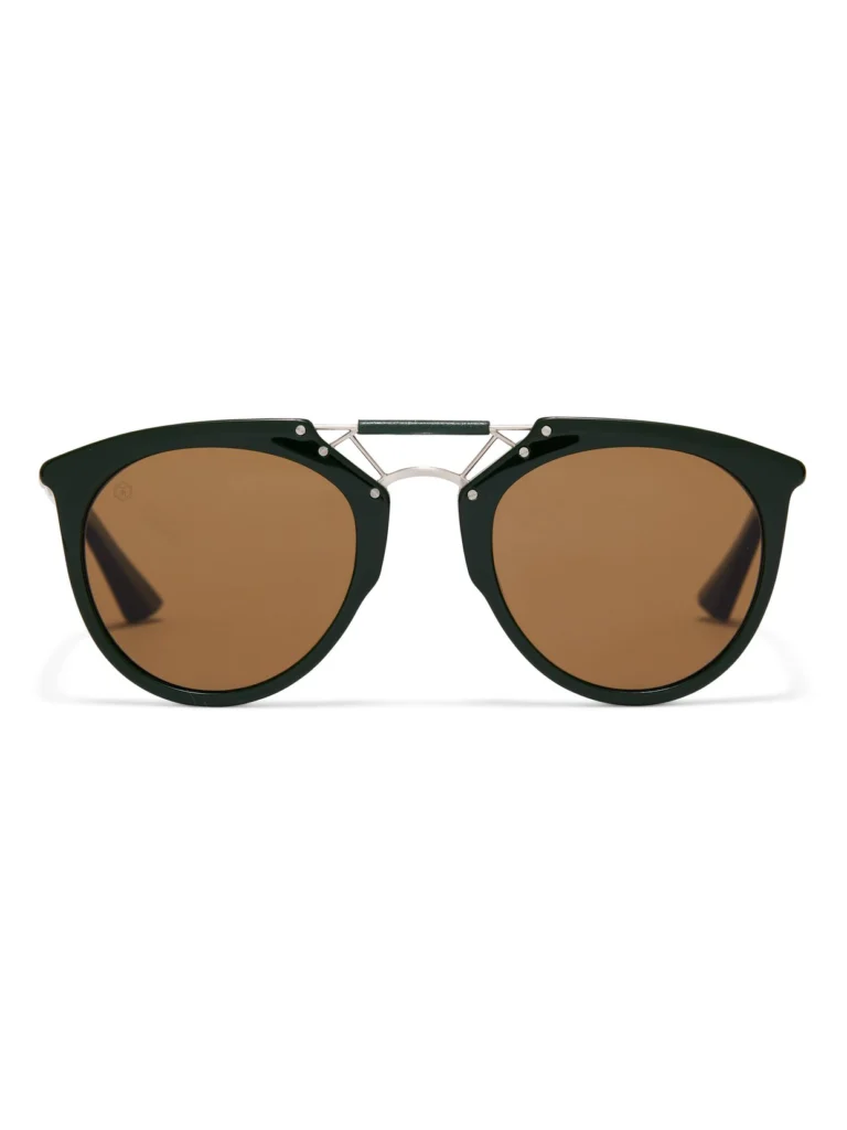 Taylor Morris H. F.S. Sunglasses in British Racing Green / Brown