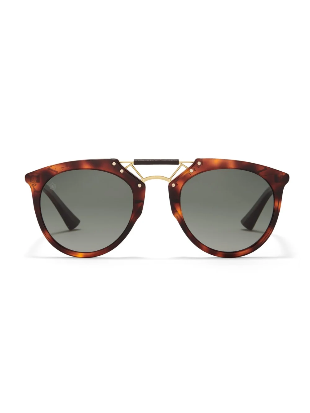 Taylor Morris H. F.S. Sunglasses in Tawny / Polarised Green Gradient