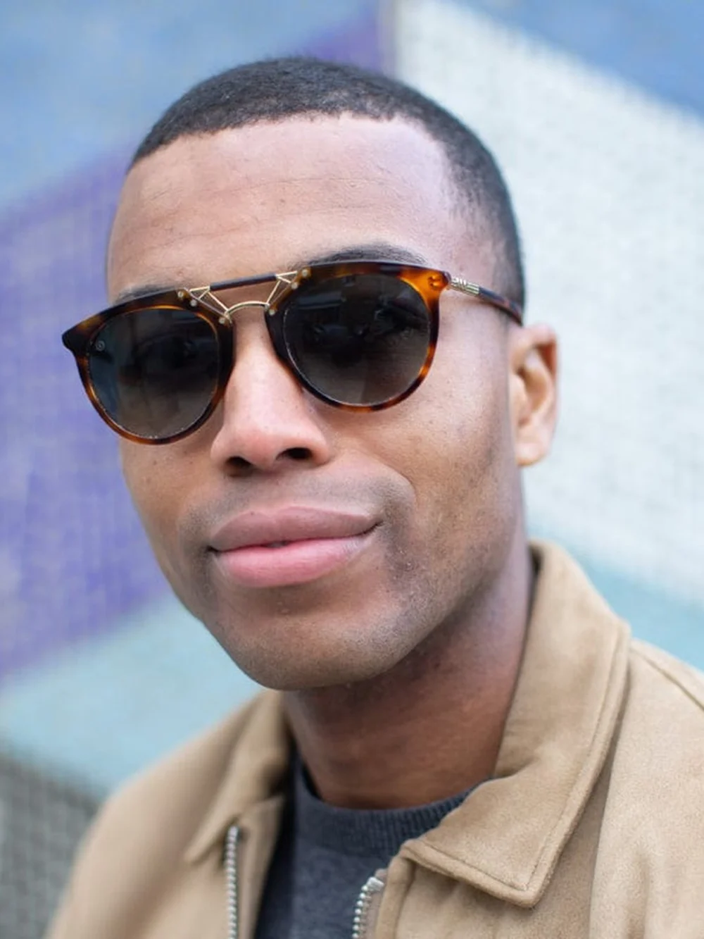 Taylor Morris H. F.S. Sunglasses in Tawny / Polarised Green Gradient, view 4