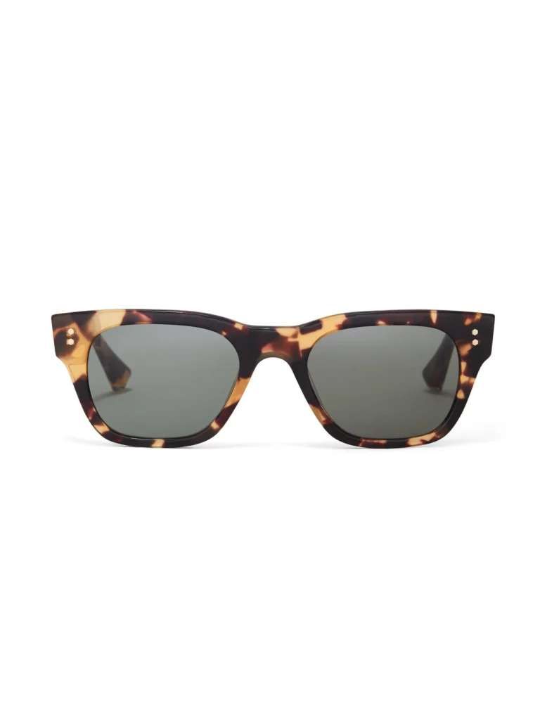 Taylor Morris James Sunglasses in Green Tortoise / Green