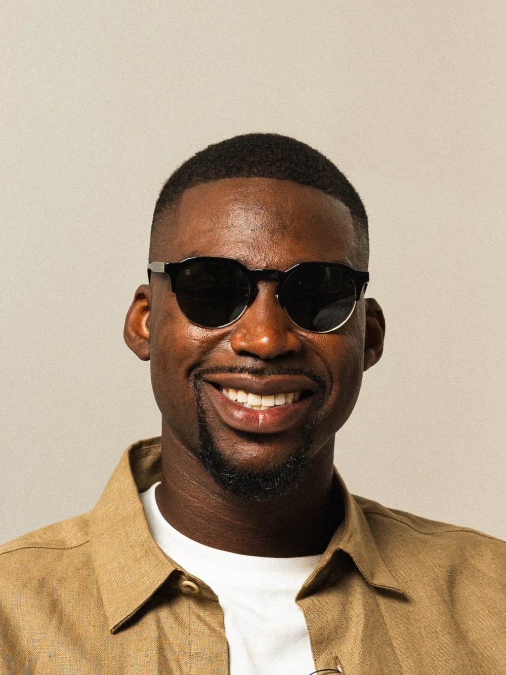 Taylor Morris Knight Sunglasses in Black / Green, view 3
