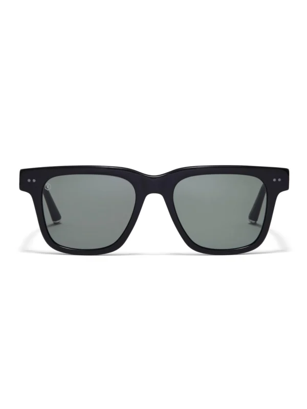Taylor Morris Ladbroke Sunglasses in Black / Green