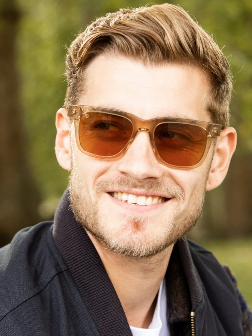 Taylor Morris Ladbroke Sunglasses in Tobacco / Brown, view 2