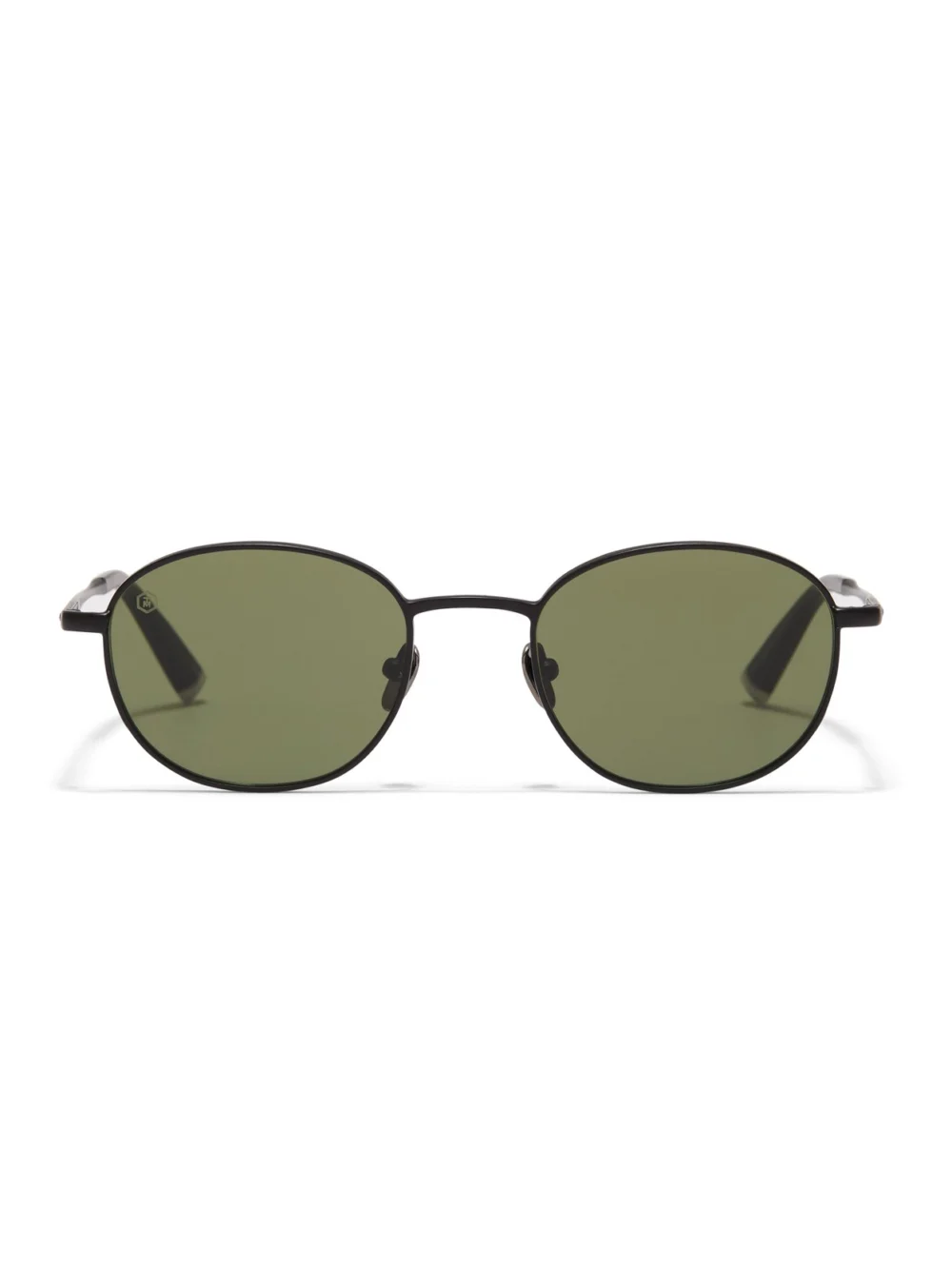Taylor Morris Monarch Sunglasses in Black / Green