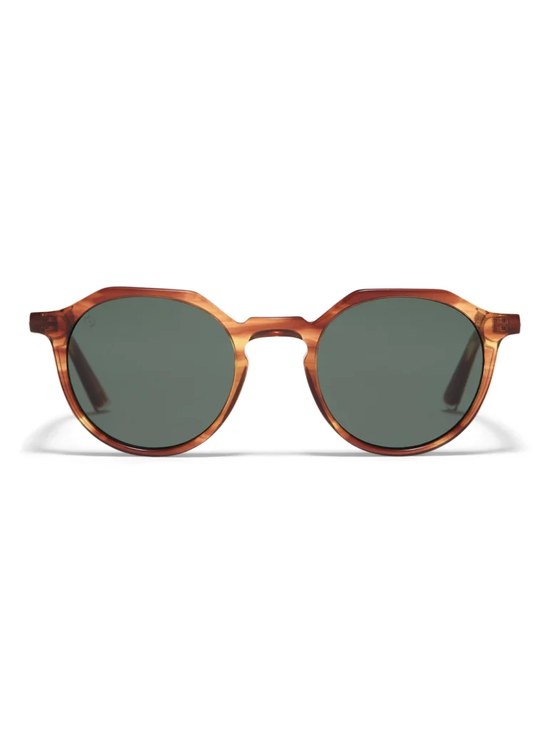 Taylor Morris Oxford Sunglasses in Amber / Green