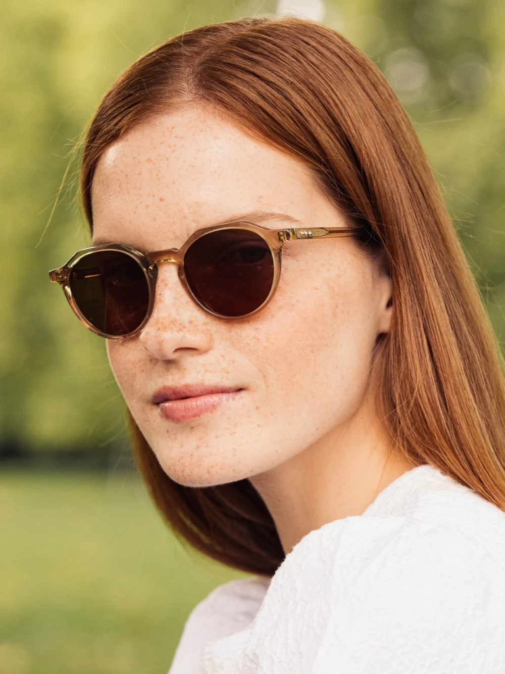 Taylor Morris Oxford Sunglasses in Tobacco / Brown, view 3