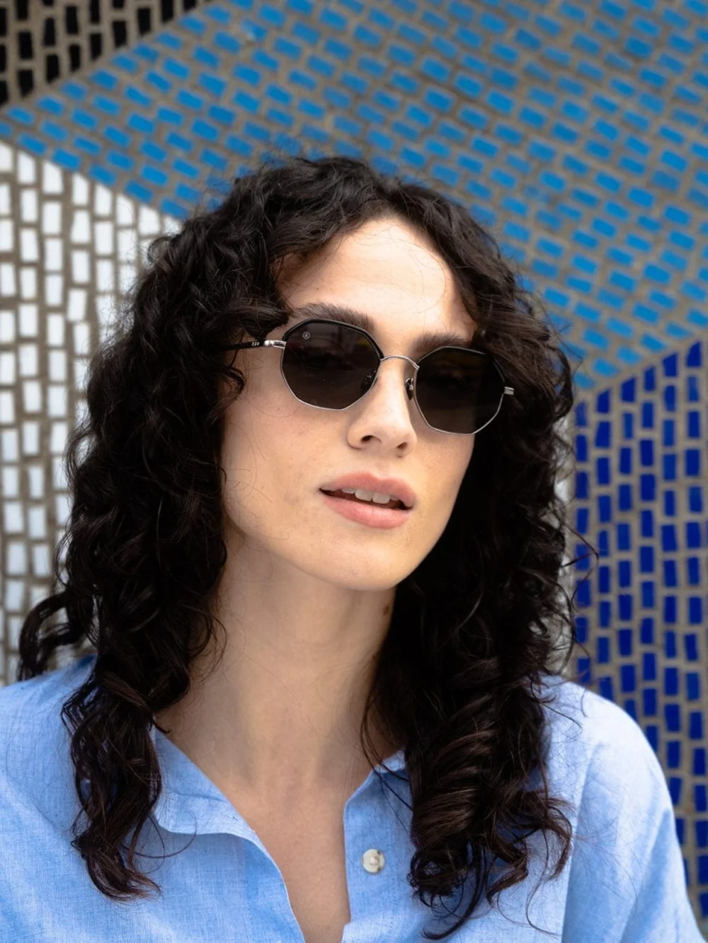 Taylor Morris Pimlico Sunglasses in Black / Grey, view 2