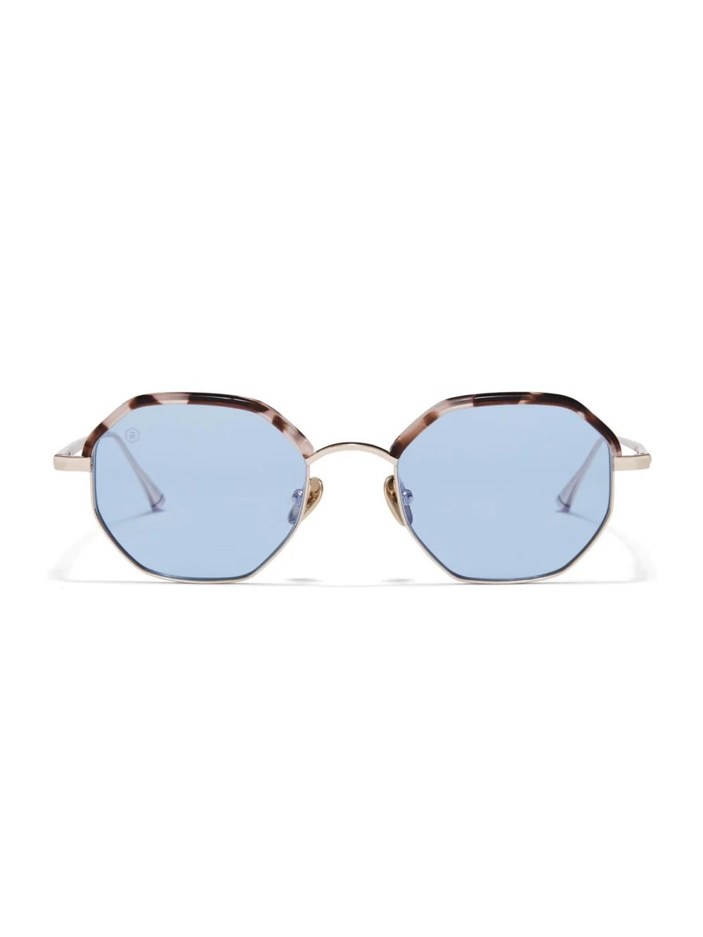 Taylor Morris Pimlico Sunglasses in Pink Havana / Blue Tint