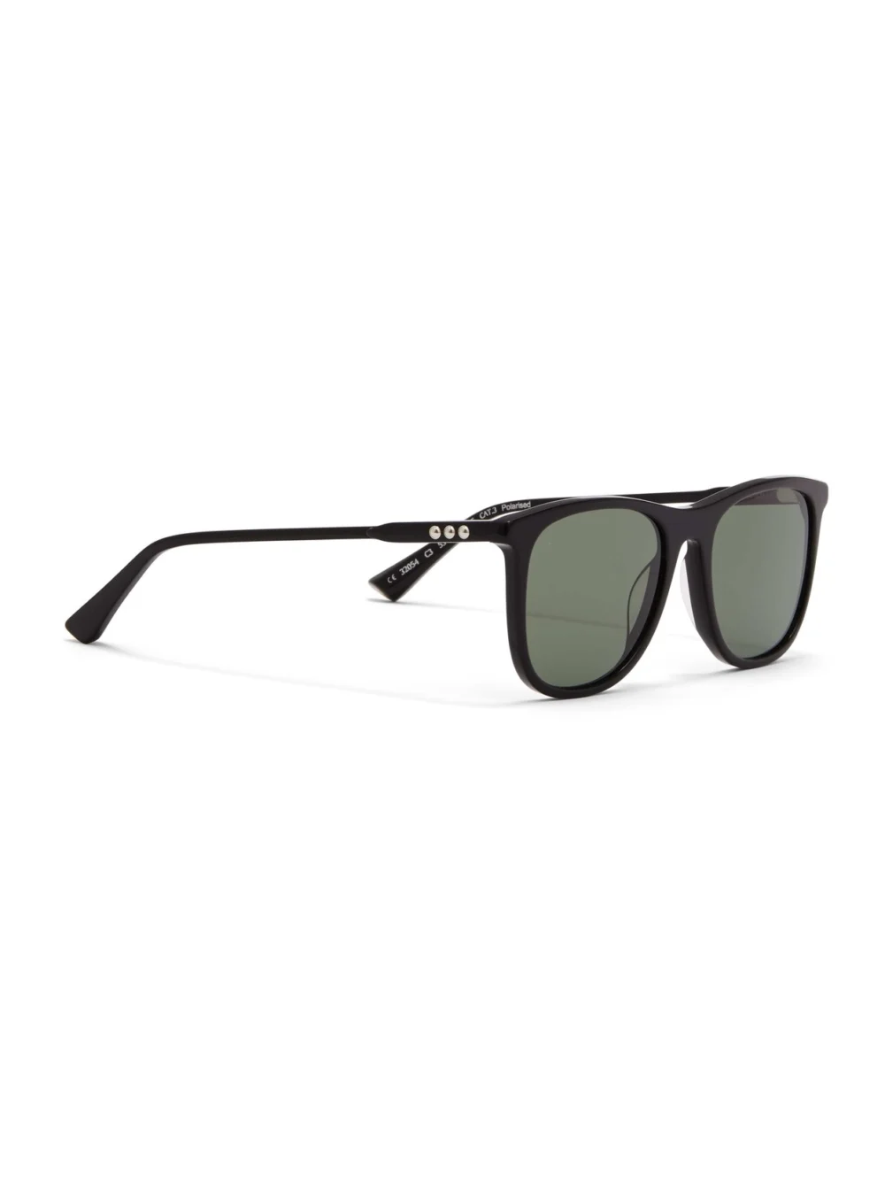 Taylor Morris Raleigh Sunglasses in Black, view 3