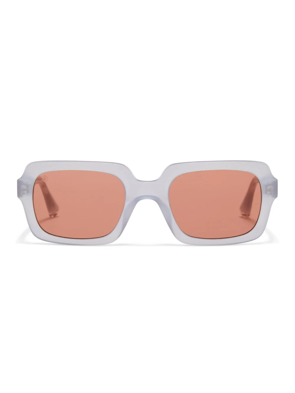 Taylor Morris Sidney Sunglasses in Ice Crystal / Brown