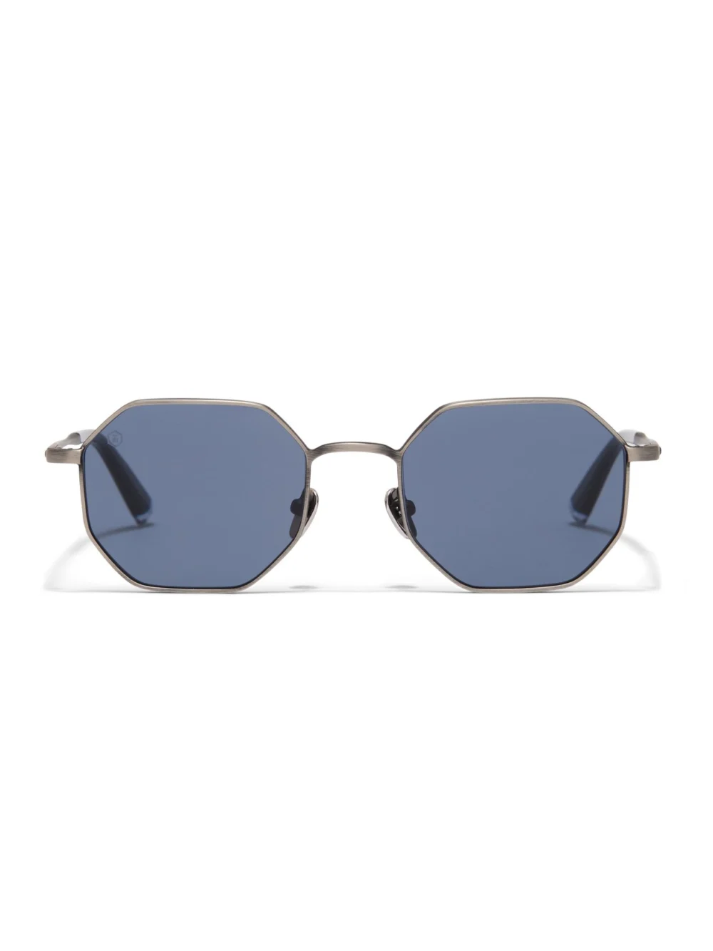 Taylor Morris Soho Sunglasses in Silver / Blue