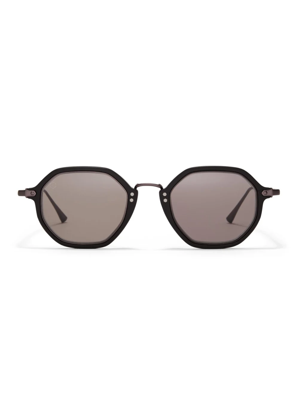 Taylor Morris Westbourne Sunglasses in Black in Matte Black / Grey