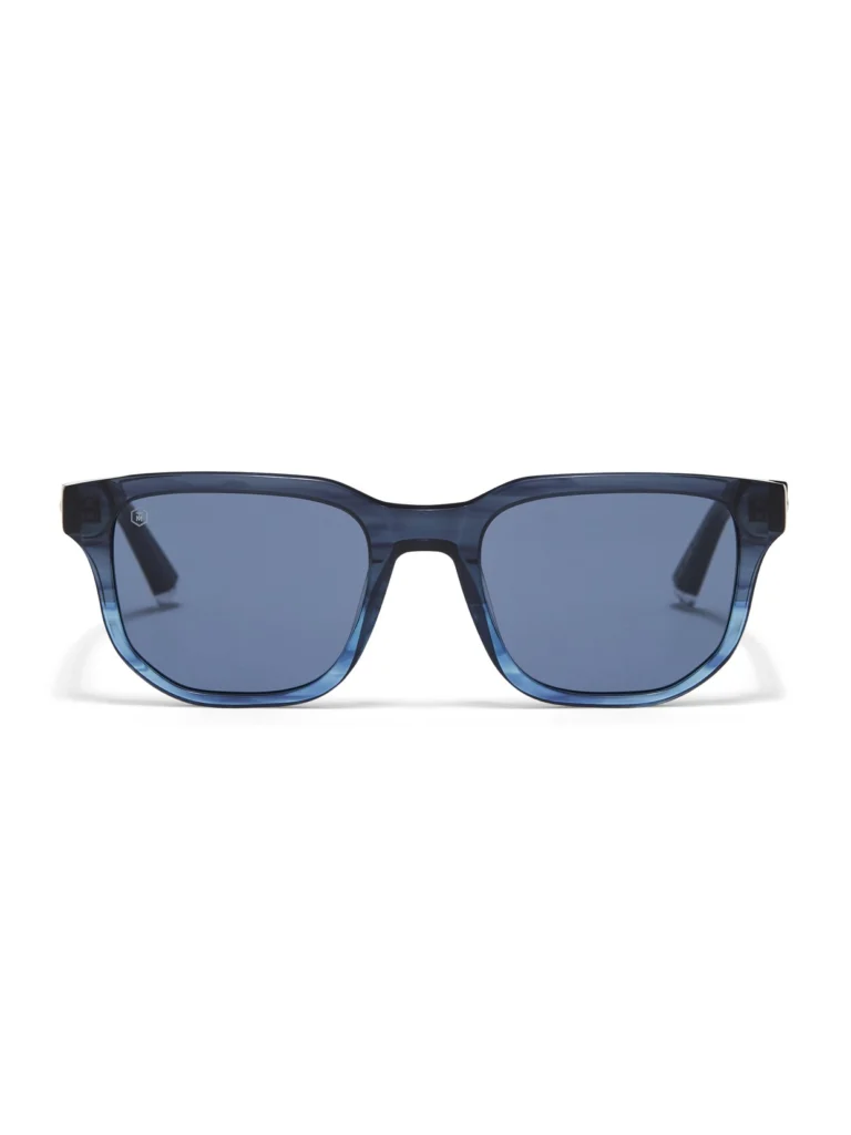 Taylor Morris Windsor Sunglasses in Blue Tort / Blue